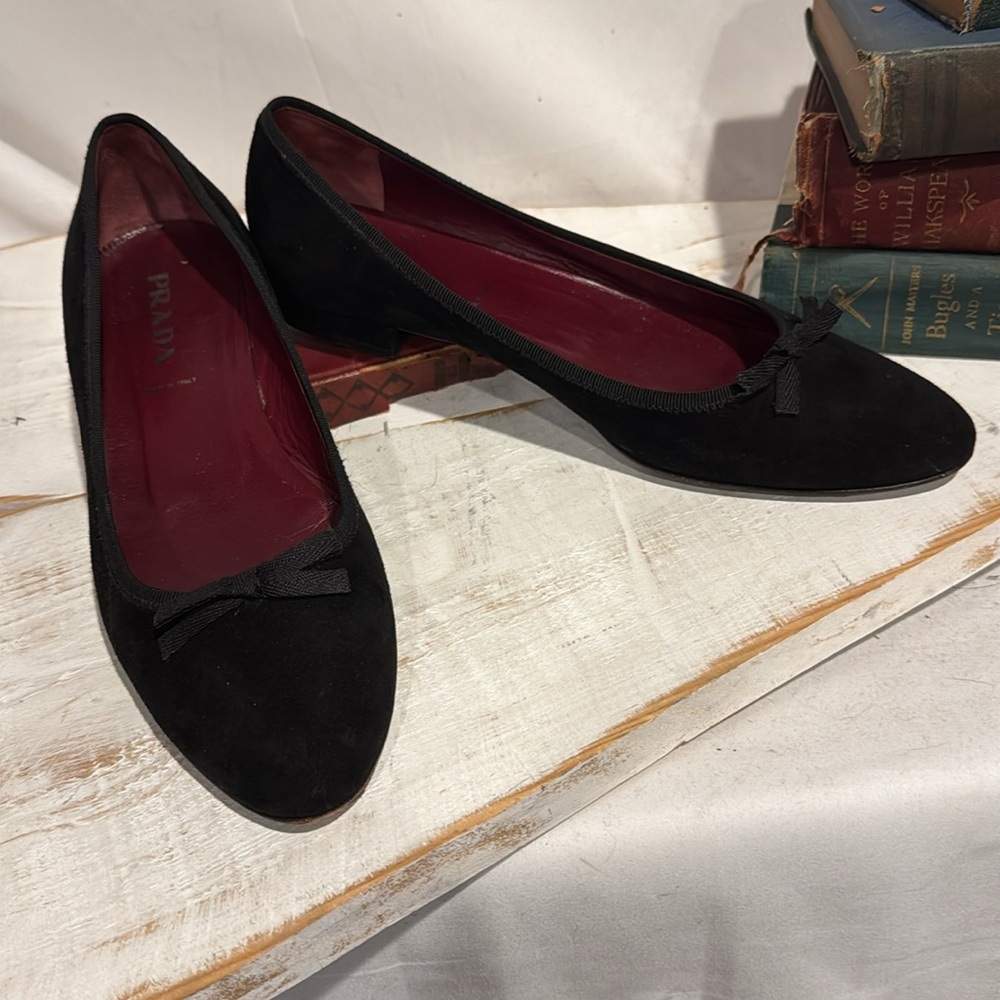 Prada ballerina flats